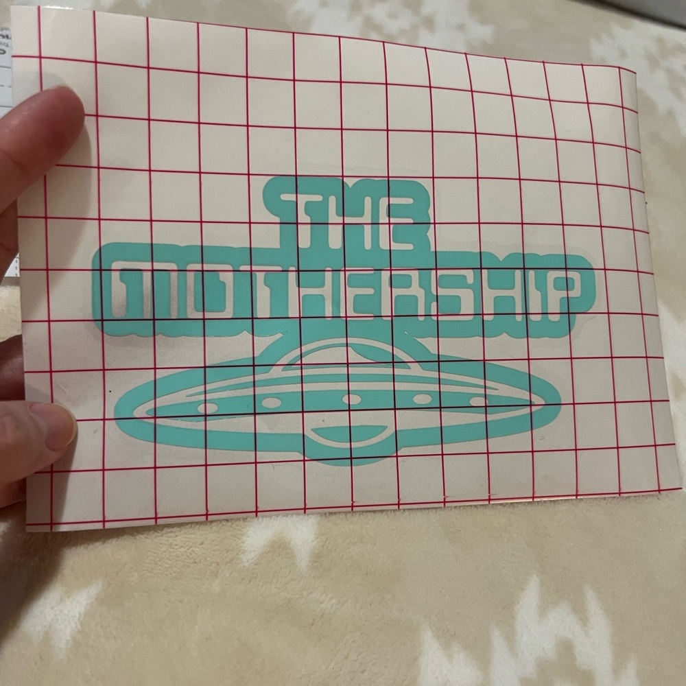 The Mothership Vinyl Decal 🛸